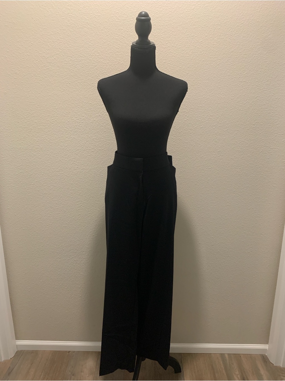 croft & barrow Black Straight-Leg Dress Pants (Size 22WS)